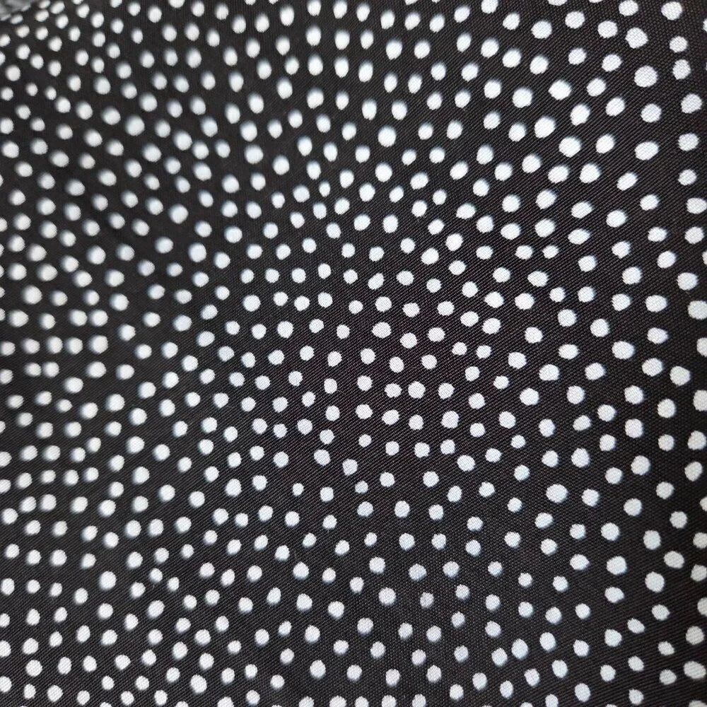 EUC CHAUS PETITES WIDE LEG DOTTED PLEATED SOFT PANTS SIZE 14 - Picture 10 of 16